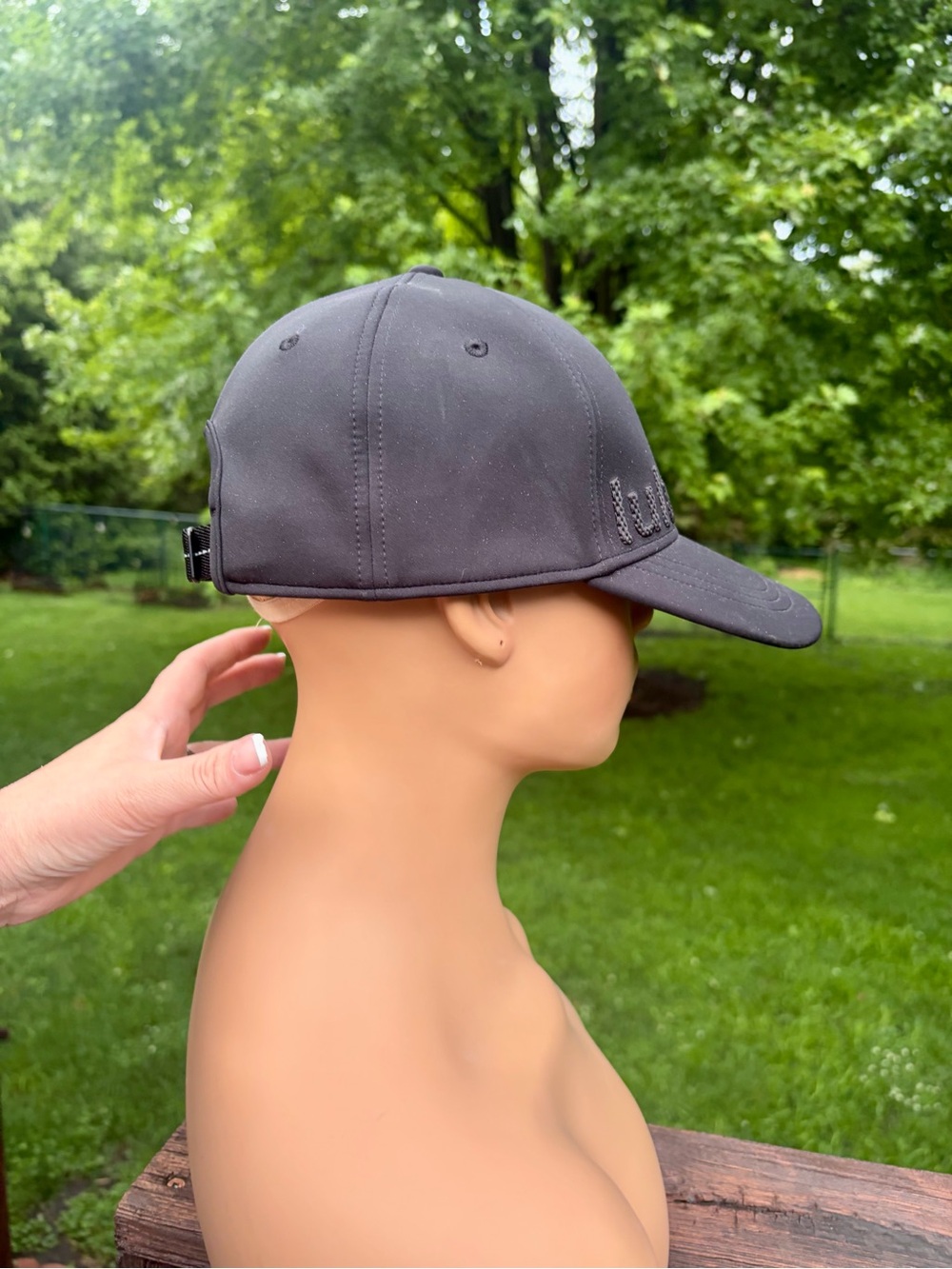 Lululemon – Baller Hat *Squad – Black – Adjustable Logo Cap - Picture 6 of 6